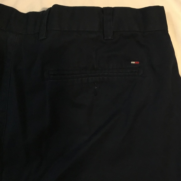 Tommy Hilfiger Navy Blue Mens Bermuda Shorts Size 38 - Picture 6 of 6